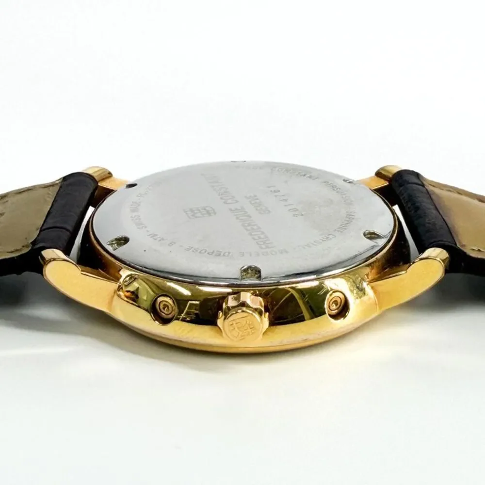 Frederique Constant Classic Business Timer Gold Brown